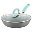 thumbnail image 2 of Rachael Ray 10.25" Create Delicious Hard Anodized Aluminum Nonstick Deep Frying Pan, Gray, 2 of 6