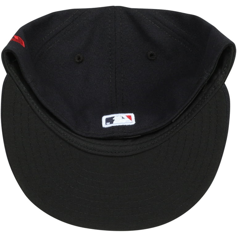 Boston Red Sox SWIRL Navy Fitted Hat by New Era