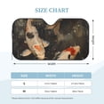thumbnail image 2 of Kdxio Koi Fish Tranquility Print Windshield Sun Shade, Foldable Sun Blocker for Car,Truck,SUV Automotive Interior Sun Protection,Reflective Shade for Front Windshield(Small), 2 of 6