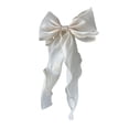 thumbnail image 2 of SMKE 2pc Curtain Tieback,Bedroom Curtain Holder,Sheer Curtain Tie,Curtain Buckle Decor,Elegant Lace Curtain Tieback 24x16cm Beige Ribbon Buckle for Drapery Home Décor Window Treatment Accessory, 2 of 9
