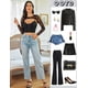 thumbnail image 4 of Conjunto de camisas sin mangas de encaje de 2 piezas Avidlove para mujer, color negro, 4 of 6
