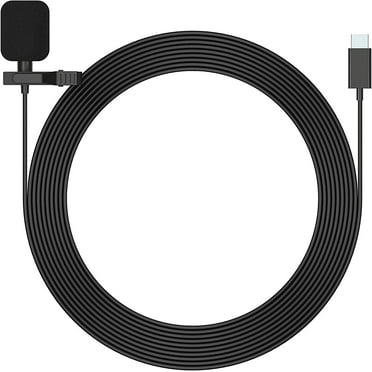Moza Mirfak MC1P USB-C Omnidirectional Lavalier Microphone for Android - Black