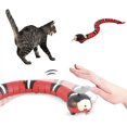 thumbnail image 2 of Jouet de Serpent pour Chats, Jouet de Serpent Intelligent, Jouet Interactif Rechargeable pour Chat, Faux Serpent Réaliste avec Câble USB, pour Animaux de Compagnie, 2 of 5