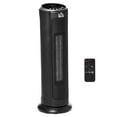 thumbnail image 2 of HOMCOM 2-In-1 Portable Electric Tower Heater, Oscillating Space Heater with 12H Timer, Three Heating Modes, 750/1500W, for Indoor Use, Black, 2 of 9