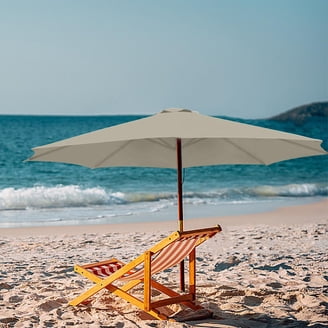 convert beach umbrella to patio Green Boho With Fringe Fan Pattern 6ft Umbrella UPF50+ Table Umbrella Heavy Duty With Tilt Portable Pool Umbrella 1.26in Wood Pole Holiday Outdoor Tassel Umbrella For Backyard proof steel pole Color Can I Use a Beach