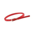 thumbnail image 2 of relayinert Ceinture Ajustable Style Classique PU pour Femmes Artisanat Exquis Simple Bretelles Intemporelles Rouge 1Set, 2 of 6