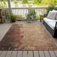 thumbnail image 3 of Dalyn Rugs Machine Washable Indoor/Outdoor Chantille Paprika 2'6" x 3'10" Rug, 3 of 9