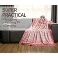 thumbnail image 4 of 18th Birthday Gifts for Girls, 18 Year Old Girl Birthday Gifts - Gifts for 18 Year Old Girl, Daughters, Sisters, Granddaughters, Nieces - Flannel Plush Throw Blanket - Pink - 50"x 65", 4 of 5