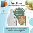 thumbnail image 3 of Pura Vida ECO Laundry Detergent Sheets, Unscented, 3 pack, 90 count, 180 loads, 3 of 8