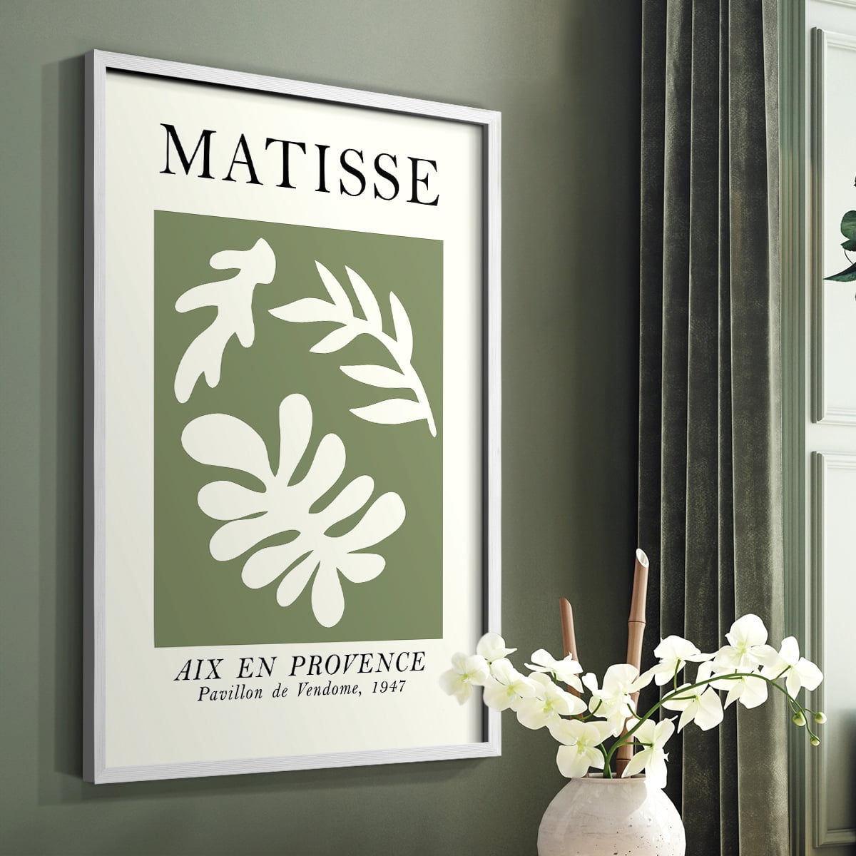 Matisse CCLXXIX in Solid Wood 11 x 14 Framed Print