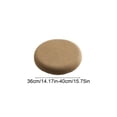 thumbnail image 3 of Corn Pattern Round Stool Cover with Elastic Bands, Imitation Silk Fabric Seat Protector for Bar Counter, Stretchy Fit, 3 of 6