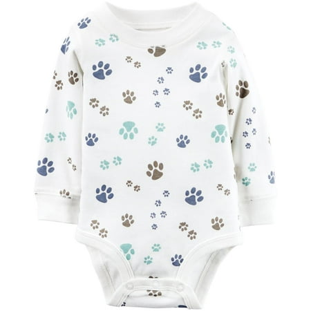 Carter's Baby Boys Single Bodysuit Ivory