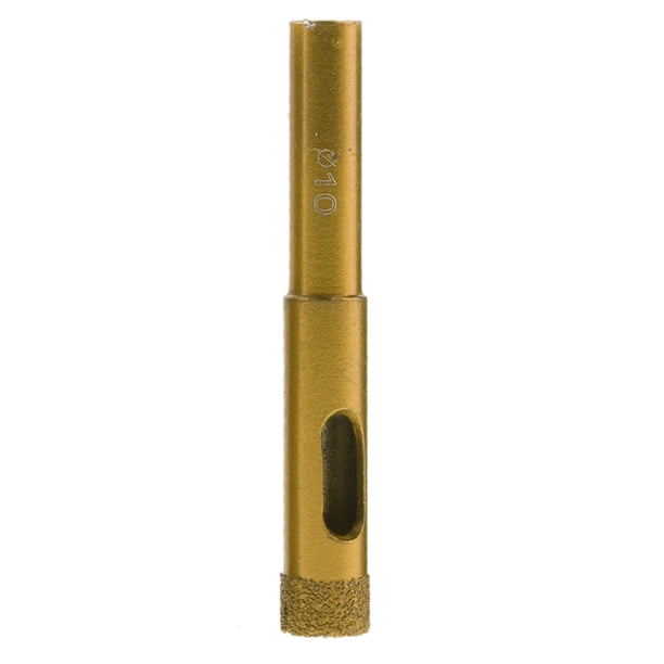 Broca de diamante Macarena soldadura fuerte taladro de agujero núcleo hueco diámetro 10 mm