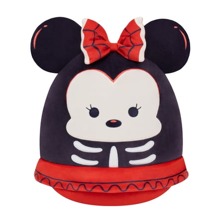 Squishmallows Original 8 inch Disney Skeleton Minnie Mouse – Child's Ultra Soft Stuffed Plush Toy