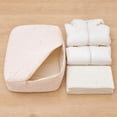 thumbnail image 2 of Leodye 1PCS Space Saving Compression Storage Bag Dust and Moisture Proof Packing Pouch for Quilts and Cotton Bedding Seasonal Storage -19.69 × 15.75 × 11.81 in, 2 of 6