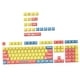 thumbnail image 3 of 127 teclas Keycaps PBT lindo tema resistente al calor para ejes mecánicos reemplazo directo piezas de repuesto duradero fácil de instalar, 3 of 9