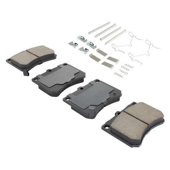 Front Brake Pad Set - Compatible with 1991 - 2003 Ford Escort 1992 1993 1994 1995 1996 1997 1998 1999 2000 2001 2002