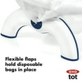 thumbnail image 3 of OXO Tot 2-in-1 Go Potty, Navy, for Toddlers Ages 1–3 Years and Up, 3 of 7