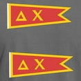 thumbnail image 3 of CafePress - Delta Chi Flag T Shirt - Mens Comfort Colors Shirt, 3 of 5