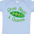 thumbnail image 4 of Inktastic Give Peas a Chance. Boys or Girls Baby Bodysuit, 4 of 5