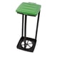 thumbnail image 4 of Soporte para bolsas de basura, accesorios para contenedores de basura, organizador portátil para residuos exteriores Verde, 4 of 9
