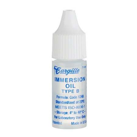 - AmScope Microscope Immersion Oil 1/4 Oz Type B New