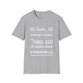 thumbnail image 2 of Religious Faith Possibile Graphic Christian T-shirt, 2 of 8