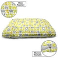 thumbnail image 3 of Abstract Pet Bed, Simplistic Cheery Repetitive Butterfly Symbolic Interpretation, Chew Resistant Pad for Dogs and Cats Cushion with Removable Cover, 24" x 39", Earth Yellow Pale Taupe, by Ambesonne, 3 of 4