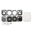 thumbnail image 2 of Carburetor Diaphragm Kit, Carburetor Gasket Kit Durable High Reliability Wear Proof With Storage Box For Garden Tool, 2 of 8