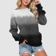 thumbnail image 2 of Vedolay Sweatshirts Women Casual Oversized Pullover Sweatshirt Hooded Sweater Tops with Pockets,Black XL, 2 of 3