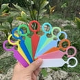 thumbnail image 4 of SIEYIO Plastic Hanging Label Ring 100 Pcs Plant Tags Garden Nursery Pot Marker for Home Outdoor Gardening Plants Seedling Labels Tools, 4 of 16