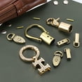thumbnail image 5 of Bolso Lateral Broche Hebilla 6uds Metal Colgante Forma Hoja Tono Bronce Unique Bargains, 5 of 5