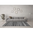 thumbnail image 3 of Ahgly Company Indoor Rectangle Abstract Gray Modern Area Rugs, 5' x 8', 3 of 4