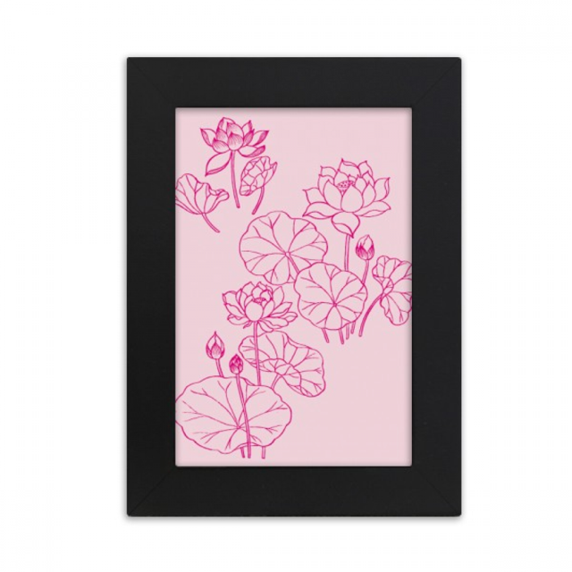 Lotus Lotus Flower Flower Desktop Photo Frame Picture Display Art Painting Exhibit