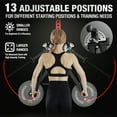 thumbnail image 3 of Mikolo Power Rack Lateral Raise Attachment, Compact Standing Lateral Raise Machine, 13 Adjustable Positions Shoulder Machine for 180LBS Weight Capacity, 3 of 10