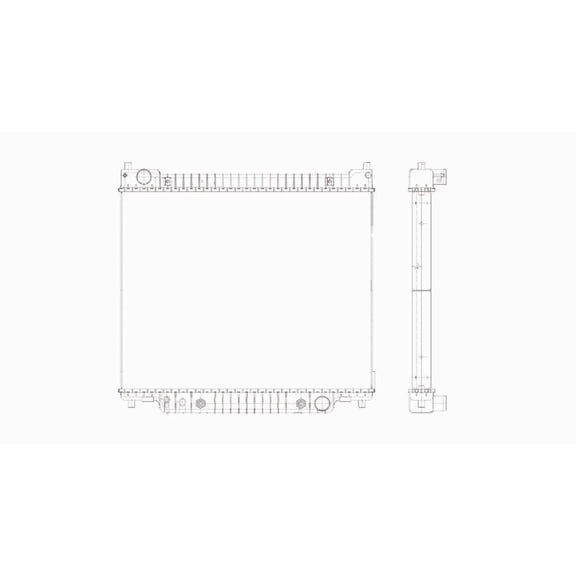 Radiator Fits 1974 Mazda B1600