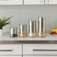 thumbnail image 1 of Essence Collection 4 Piece Stainless Steel Canister Set, 1 of 2
