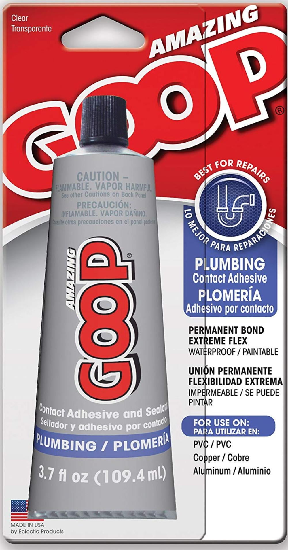 Amazing Goop 150011 Plumbing Goop Contact Adhesive & Sealant By