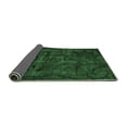 thumbnail image 2 of Ahgly Company Indoor Rectangle Abstract Emerald Green Modern Area Rugs, 8' x 10', 2 of 4