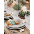 thumbnail image 5 of Thanksgiving Cloth Napkins Set of 8 Reusable Dinner Napkins, Retro Pumpkin Truck Maple Leaf Branch Cocktail Napkin Washable Table Napkins for Wedding/Holiday Party/Baby Shower 20"x20", 5 of 7
