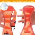 thumbnail image 5 of Luxtrada Dog Harness and Leash No Choke Reflective Pet Vest Adjustable Breathable Mesh Harnesses with Leash for Small Medium Dogs Cats Walking (Orange,L), 5 of 9