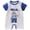 White, variant on Akiihool Newborn Onesies Long Sleeve Baby Bodysuits Blanks Bulk Polyester Infant Romper for Heat Transfer (White,9-12 Months)