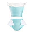 thumbnail image 3 of Disney-bañador de princesa para niña, ropa de playa de verano, traje de baño de Mirabel Isabella, conjunto de 2 piezas para vacaciones, 3 of 5