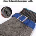 thumbnail image 6 of Cut-proof Glove Cut Resistant Stainless Steel Gloves Working Safety Metal Mesh Anti Cutting ,Multipurpose Use, 6 of 6