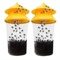 thumbnail image 1 of 2 Trampas Reutilizables para Moscas, Bolsas de Cebo para Atrapar Moscas, Ideales para Exteriores, para Pastos, Huertos, Graneros, Granjas, Jardines y Establos., 1 of 5