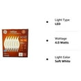 thumbnail image 5 of GE Relax LED Comfortable Soft White Light 40W Replacement Bulb (Pack of 6), 5 of 5