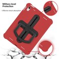 thumbnail image 5 of KYJX Kids Case for iPad (A16) 11th/10th Generation 11"/10.9" 2025/2022 Case with Shoulder Strap, Shockproof Handle Kickstand, Red, 5 of 7