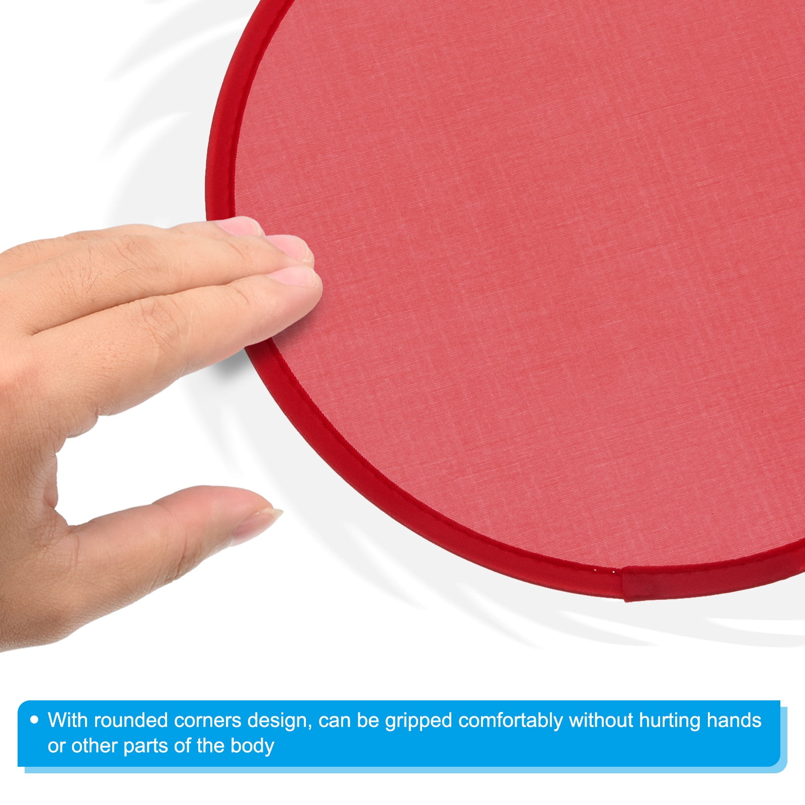 Uxcell 10" Foldable Flying Disc Folding Pocket Flying Disc Bulk Set, 4 Colors 24 Pack