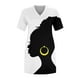 thumbnail image 4 of Vestido de talla grande para mujer con cuello en V de verano casual vestidos de manga corta con bolsillos Fridja  qw3356, 4 of 4