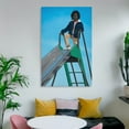 thumbnail image 6 of Amy Sherald-Kingdom (2022) Canvas Wall Art Poster Decorative Bedroom Modern Home Print Picture Artworks Posters 12x18inch(30x45cm), 6 of 6
